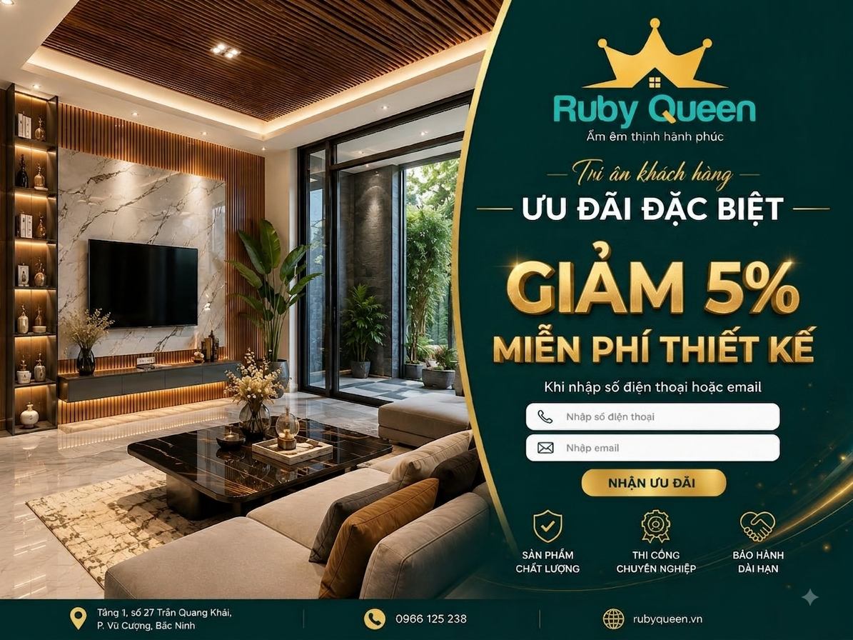 Ruby Queen - Không gian đẹp
